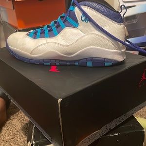 AIR JORDAN 10 RETRO 'CHARLOTTE HORNETS' US size 13
